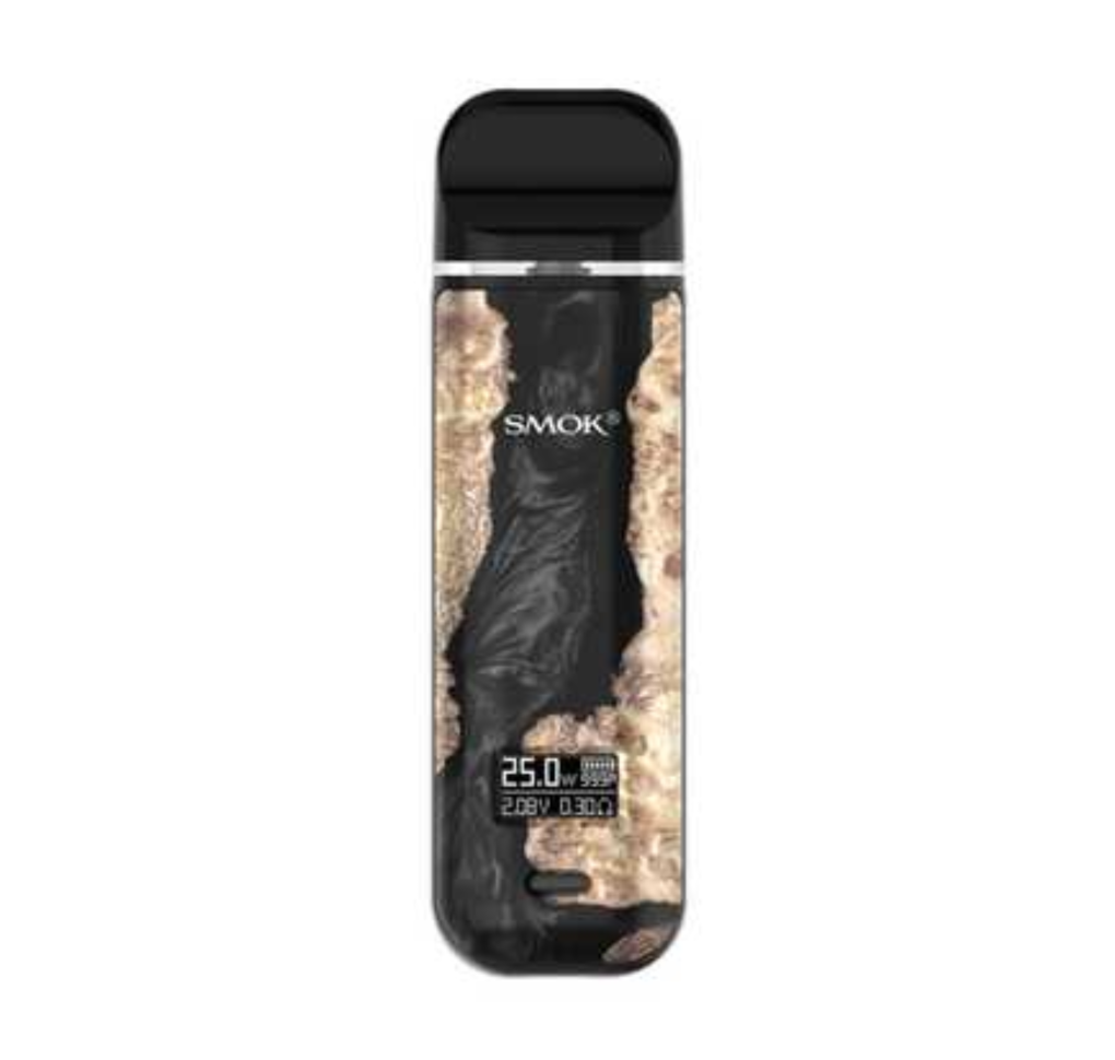 Smok Novo X Black Stabilizing Wood Smok Novo X Black Stabilizing Wood
