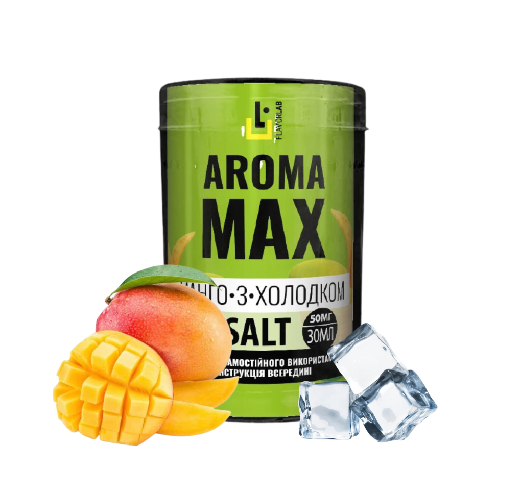 Набір Flavorlab Aroma Max 30 мл 50 мг Манго з холодком Набір Flavorlab Aroma Max 30 мл 50 мг Манго з холодком