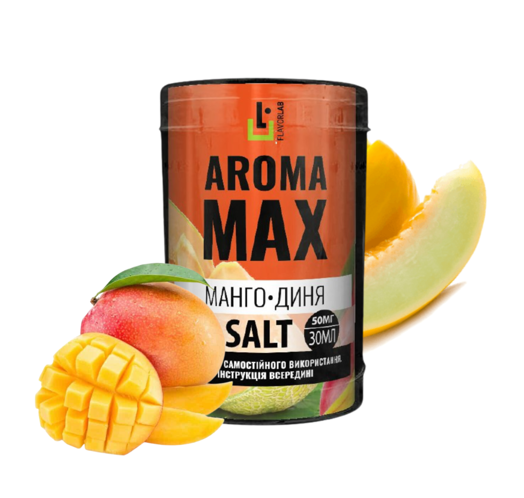 Набір Flavorlab Aroma Max 30 мл 50 мг Манго диня Набір Flavorlab Aroma Max 30 мл 50 мг Манго диня
