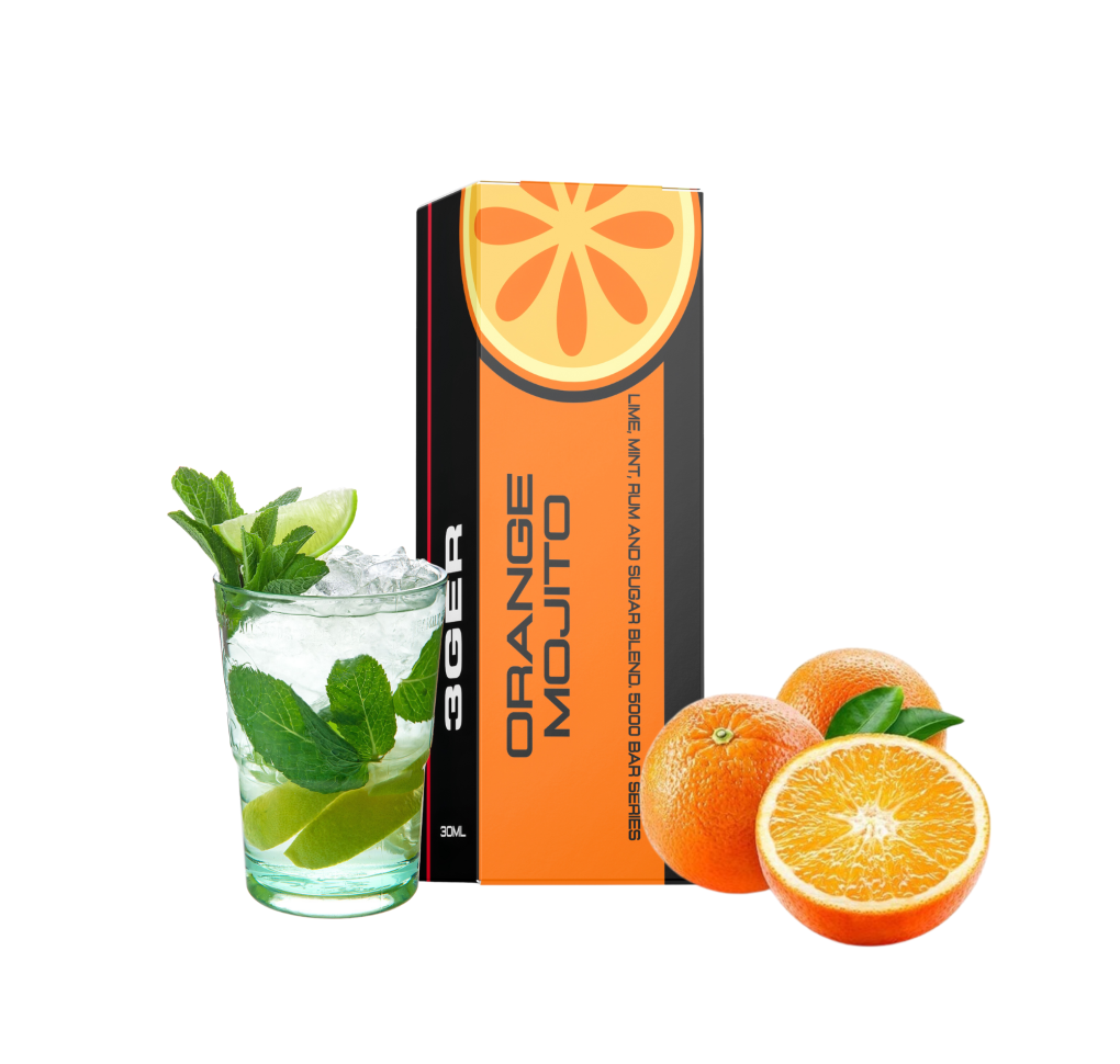 Набір 3Ger 30 мл 50 мг Orange Mojito Набір 3Ger 30 мл 50 мг Orange Mojito