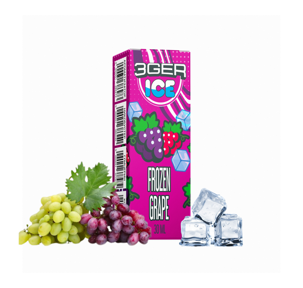 Набір 3Ger 30 мл 50 мг Frozen Grape Набір 3Ger 30 мл 50 мг Frozen Grape