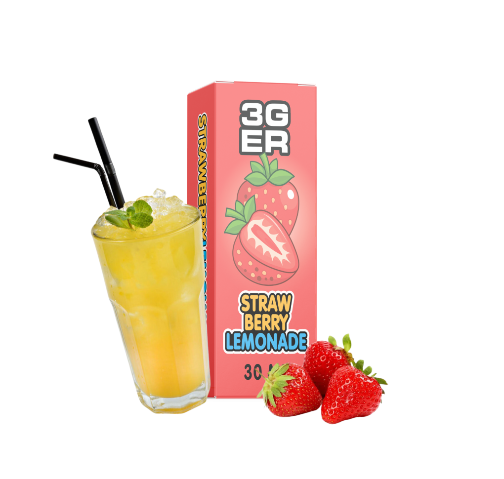 Набір 3Ger 30 мл 50 мг Strawberry Lemonade Набір 3Ger 30 мл 50 мг Strawberry Lemonade