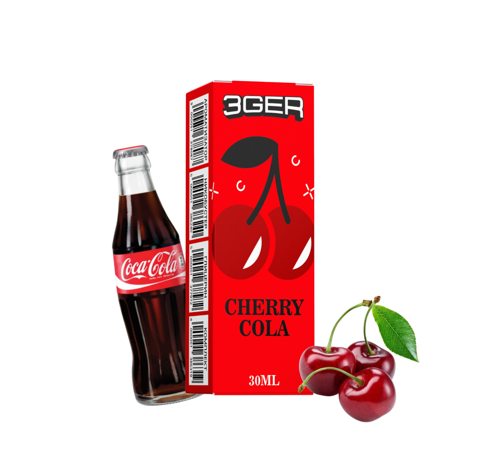 Набір 3Ger 30 мл 50 мг Cherry Cola Набір 3Ger 30 мл 50 мг Cherry Cola