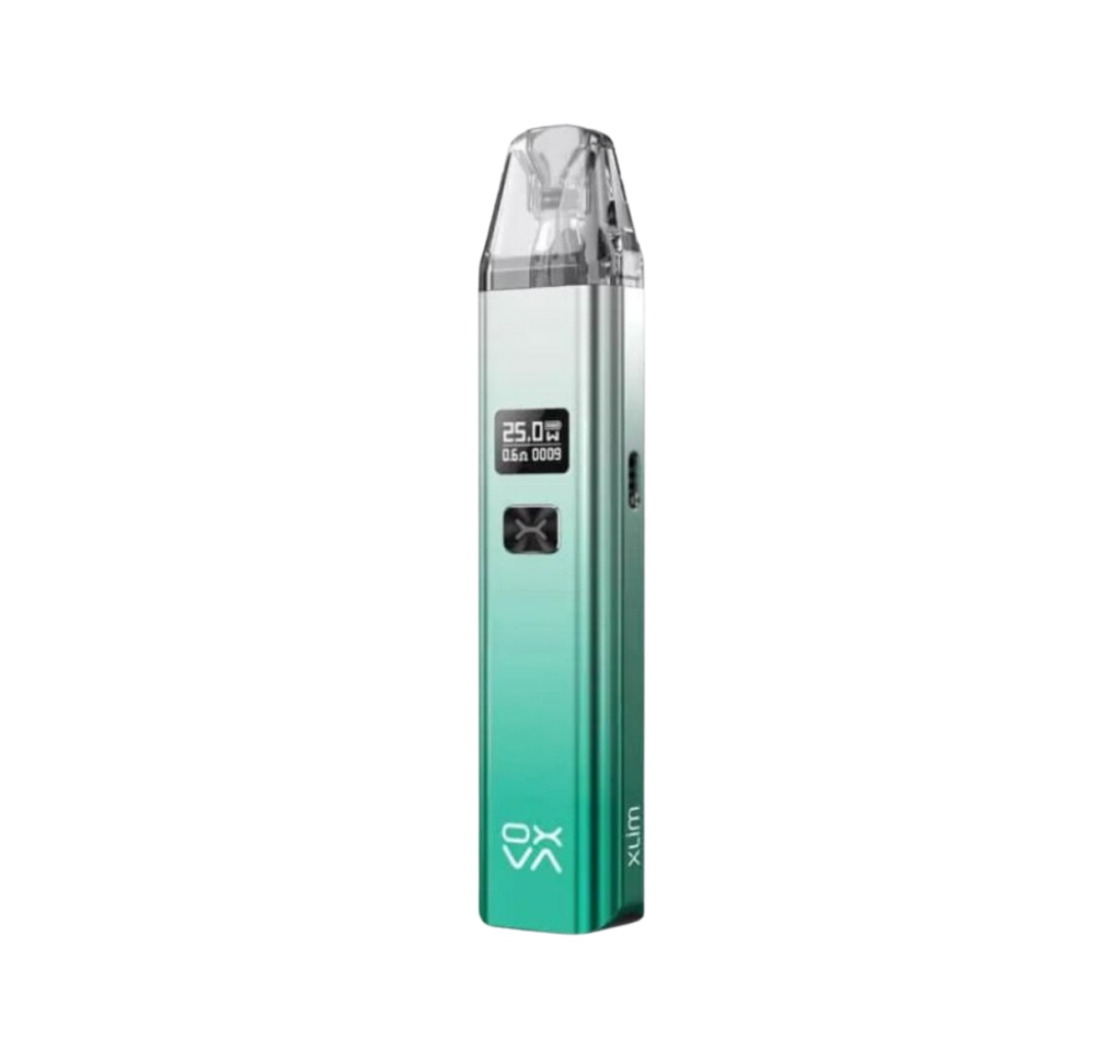 OXVA XLIM V2 Shiny Silver Green OXVA XLIM V2 Shiny Silver Green