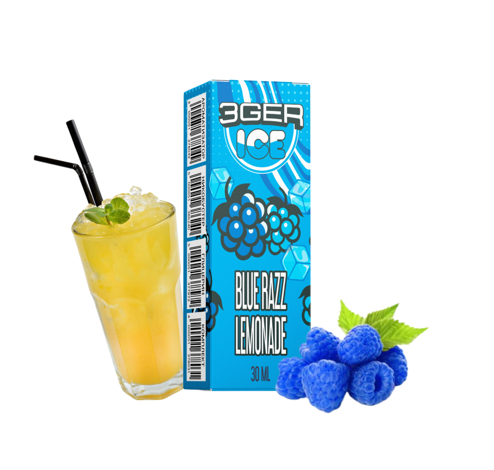 Набір 3Ger 30 мл 50 мг Blue Razz Lemonade Набір 3Ger 30 мл 50 мг Blue Razz Lemonade