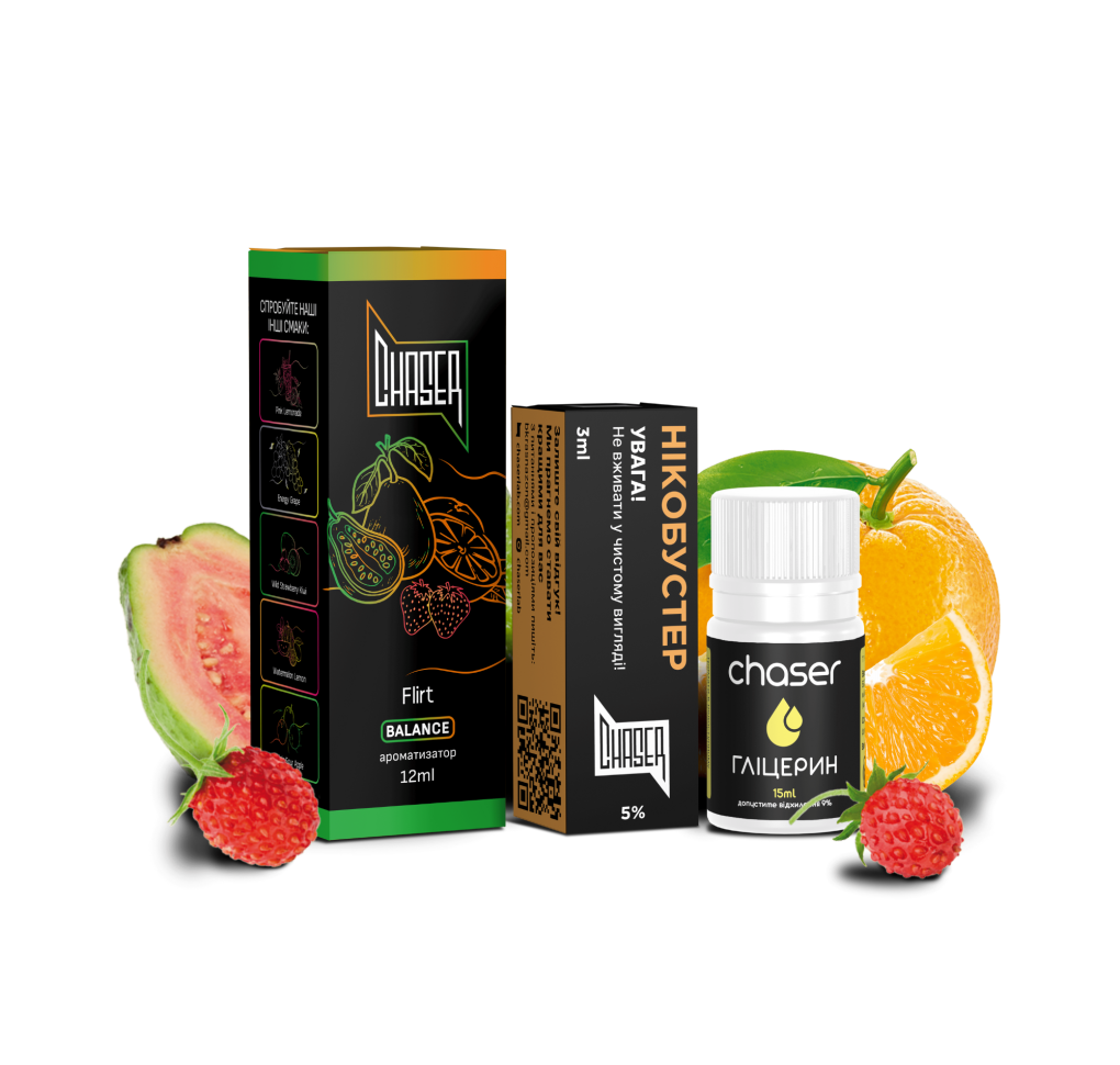 Набір Chaser Black 30 мл 50 мг FLIRT Набір Chaser Black 30 мл 50 мг FLIRT