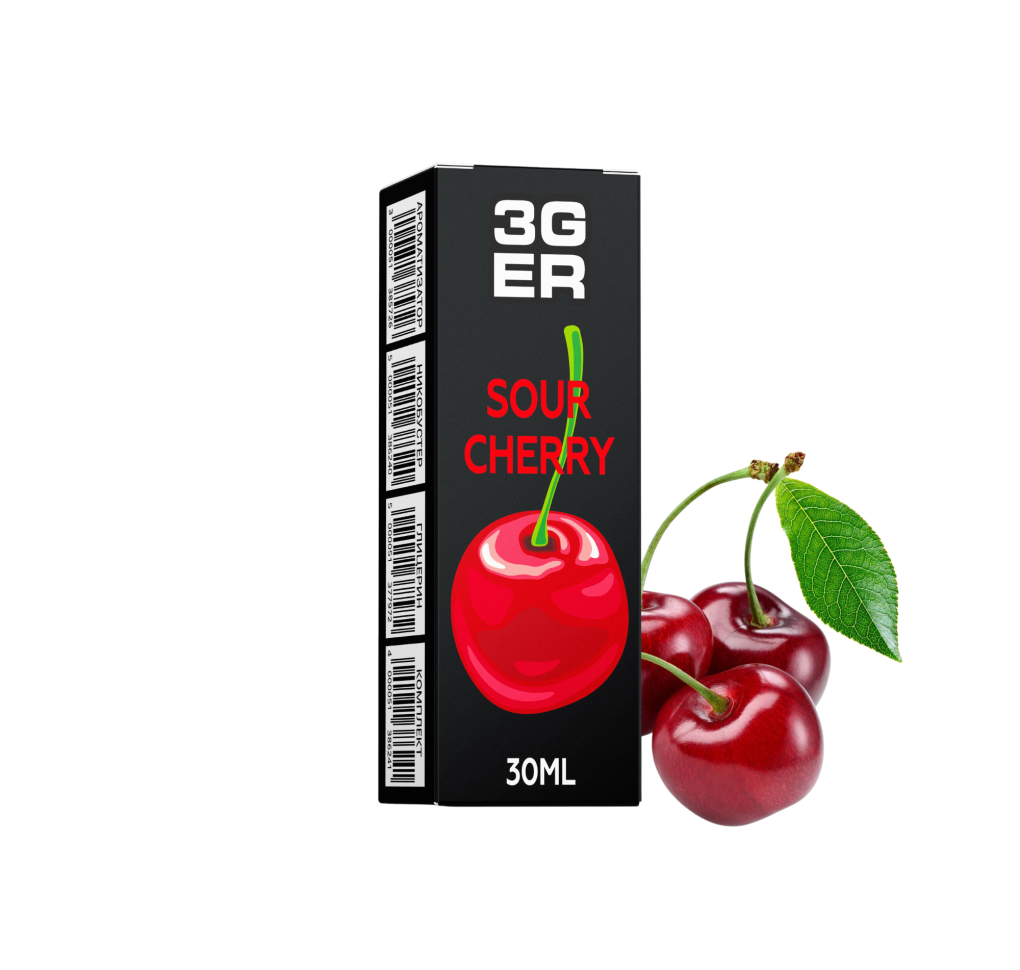 Набір 3Ger 30 мл 50 мг Sour Cherry Набір 3Ger 30 мл 50 мг Sour Cherry