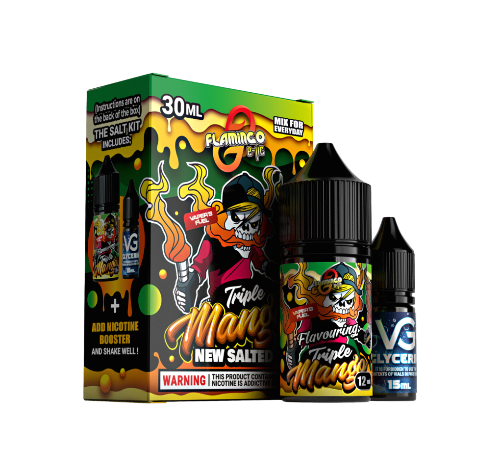 Набір Flamingo 30 мл 50 мг Triple mango Набір Flamingo 30 мл 50 мг Triple mango