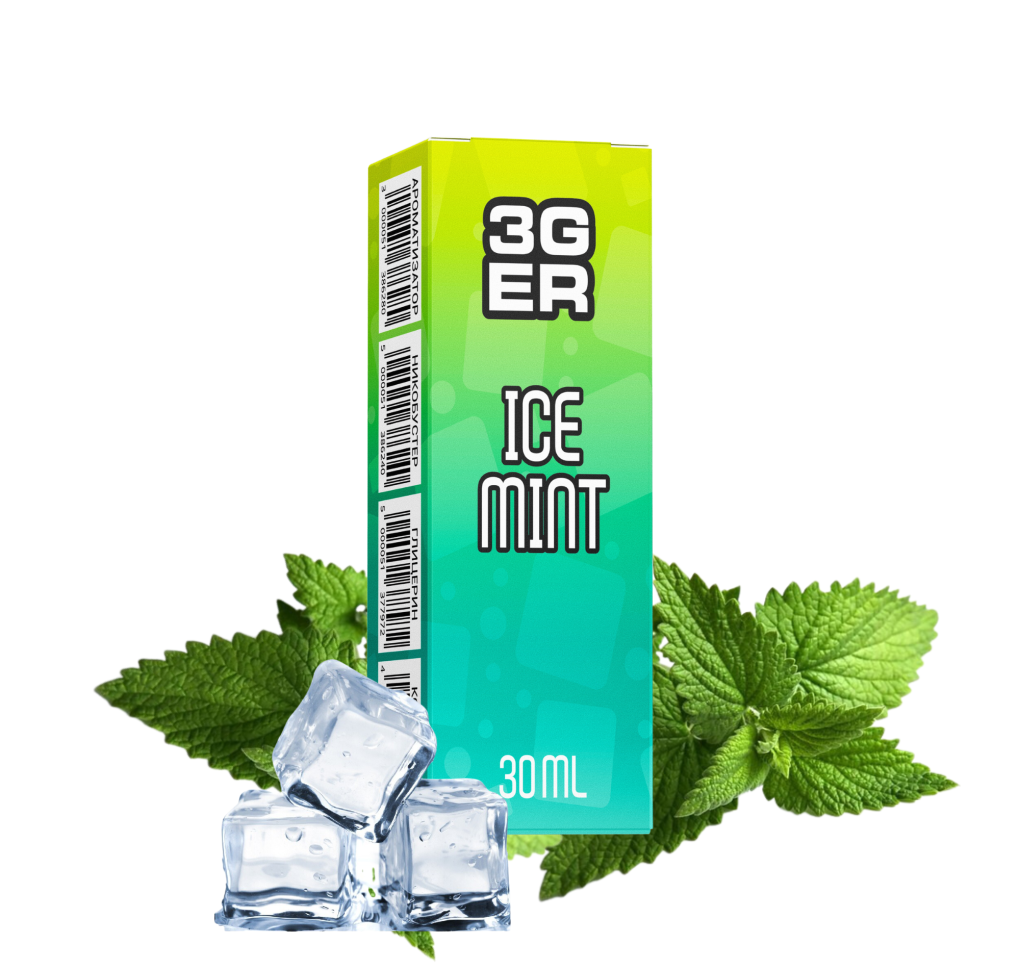 Набір 3Ger 30 мл 50 мг Ice Mint Набір 3Ger 30 мл 50 мг Ice Mint
