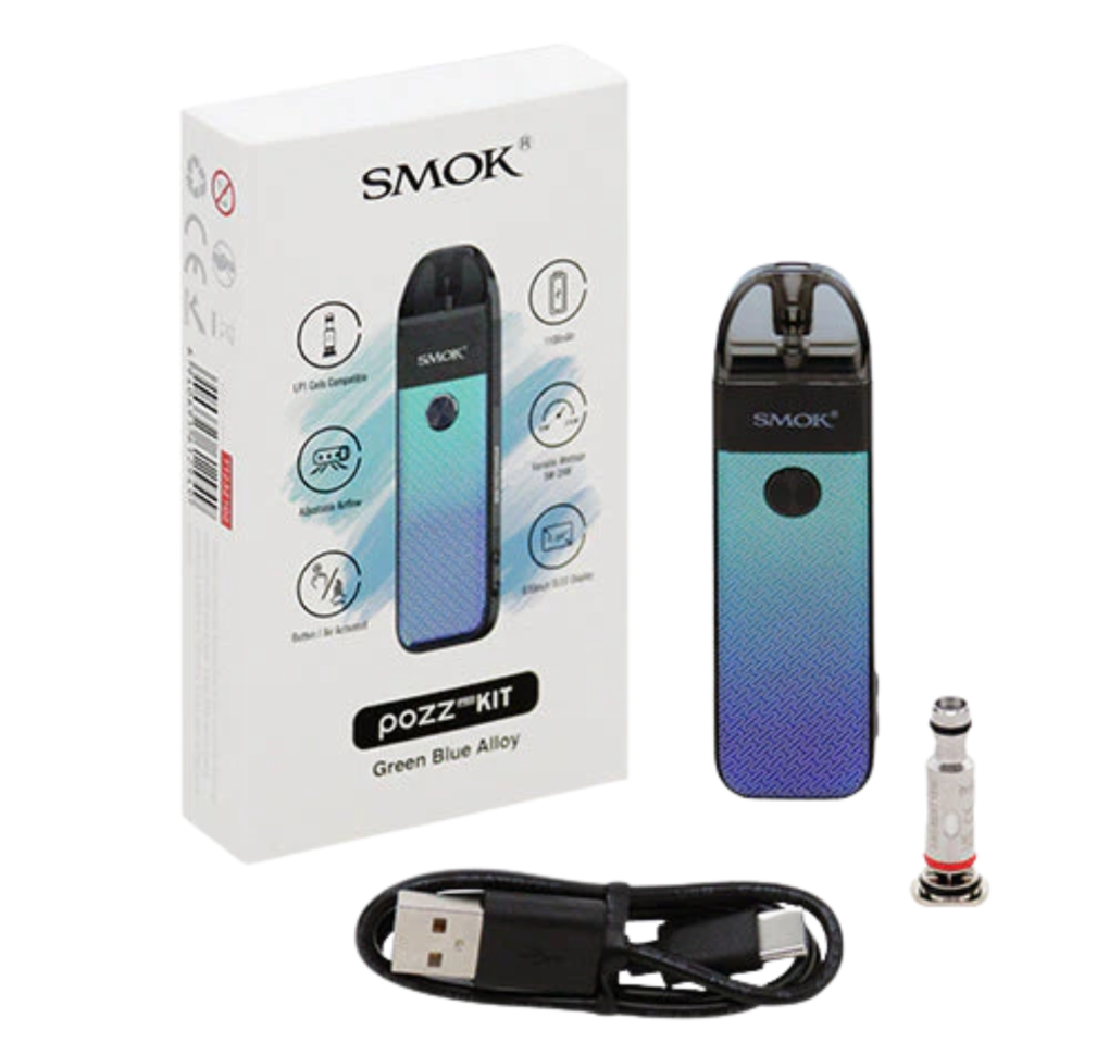 Smok Pozz Pro Silver Red Alloy