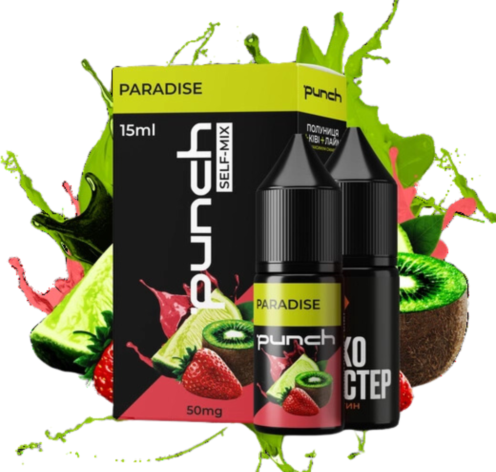 Набір Punch 15 мл 50 мг Paradise Набір Punch 15 мл 50 мг Paradise