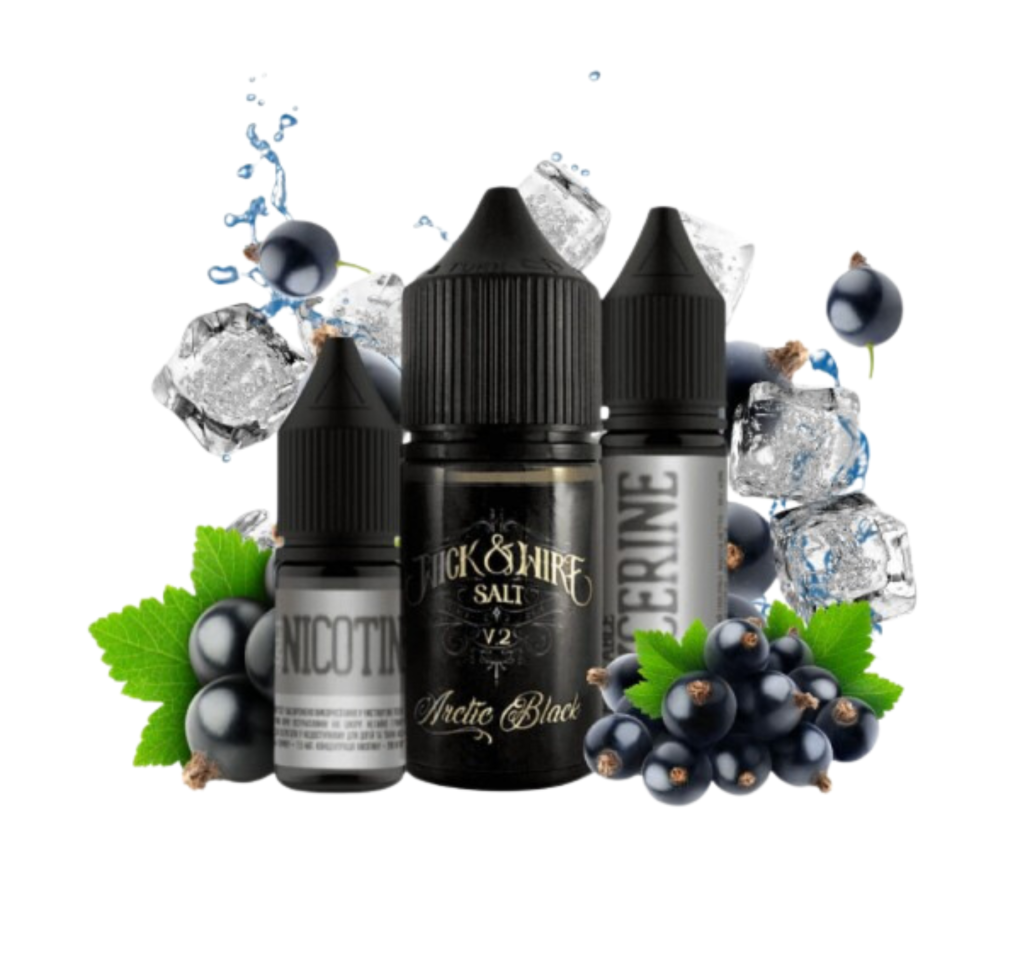 Набір Wick&Wire 30 мл 65 мг Arctic Black Набір Wick&Wire 30 мл 65 мг Arctic Black