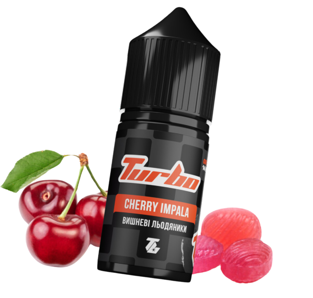 Набір Turbo 30 мл 50 мг Cherry Impala Набір Turbo 30 мл 50 мг Cherry Impala