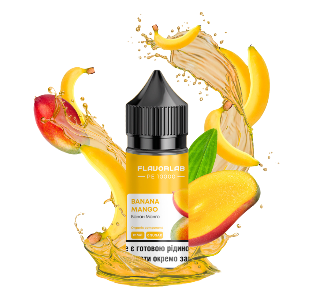Набір Flavorlab PE 10000 30 мл 50 мг Банан манго Набір Flavorlab PE 10000 30 мл 50 мг Банан манго
