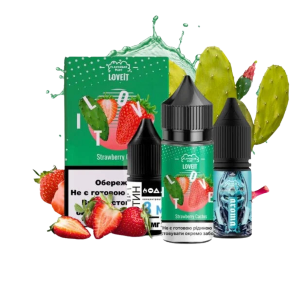 Набір Flavorlab Love It 30 мл 50 мг Кактус полуниця
