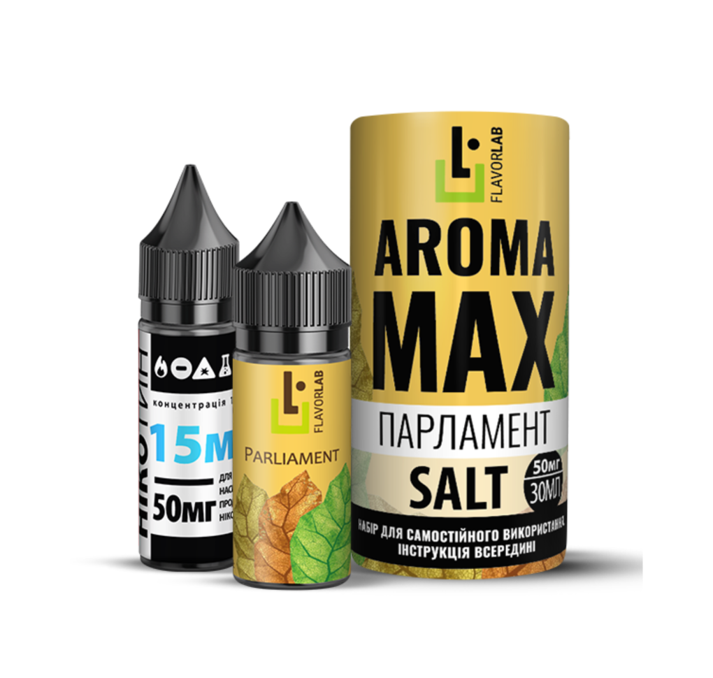 Набір Flavorlab Aroma Max 30 мл 65 мг Парламент Набір Flavorlab Aroma Max 30 мл 65 мг Парламент