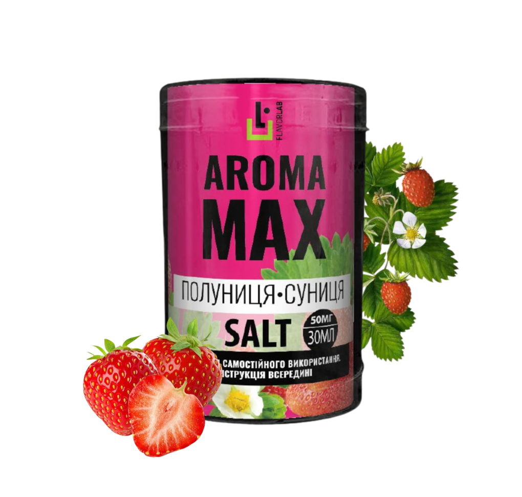 Набір Flavorlab Aroma Max 30 мл 65 мг Полуниця суниця Набір Flavorlab Aroma Max 30 мл 65 мг Полуниця суниця