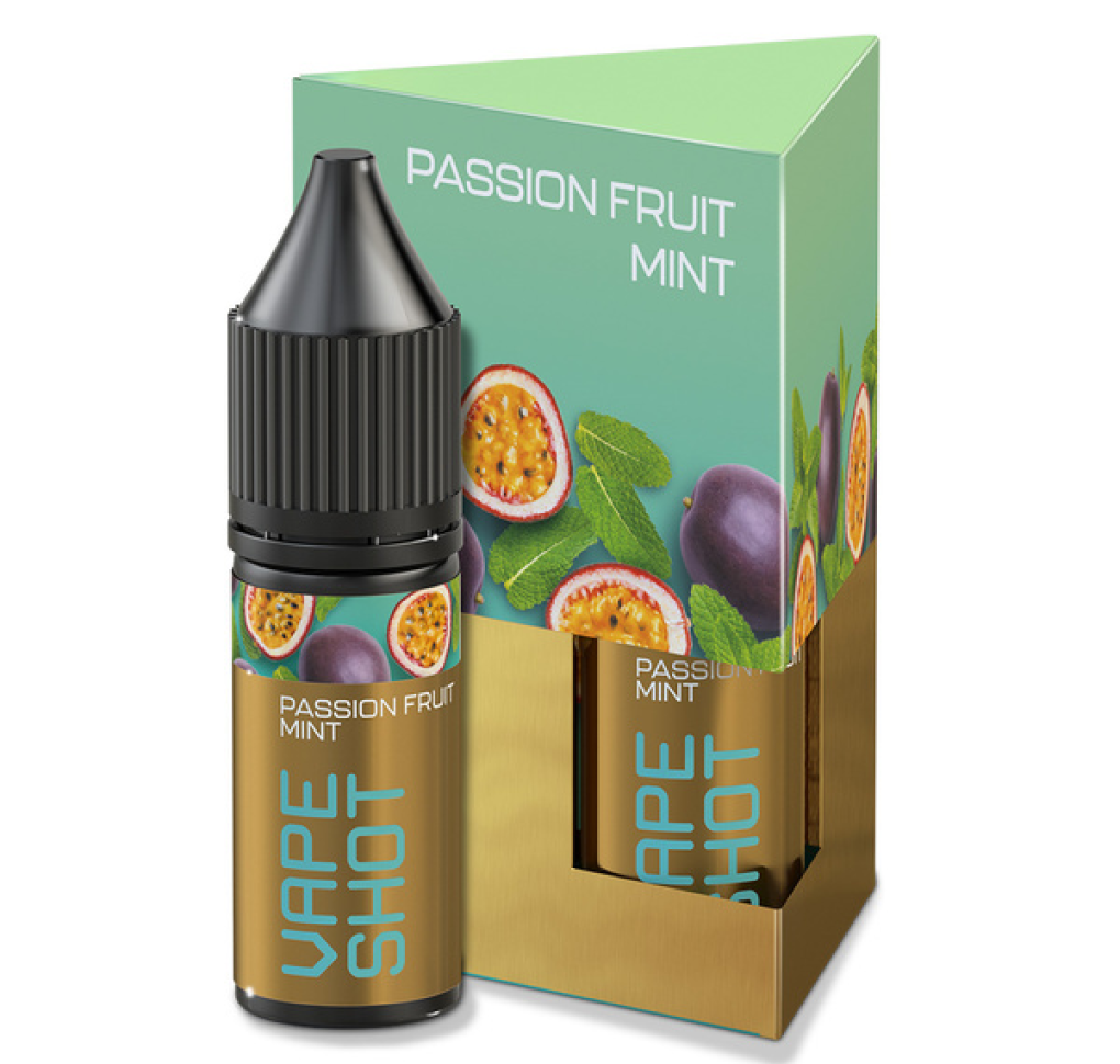 Набір Vape Shot 15 мл 65 мг Passion Fruit Mint