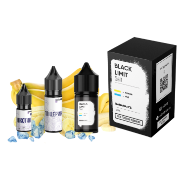 Набір Octobar Black Limit 30 мл 50 мг Banana Ice