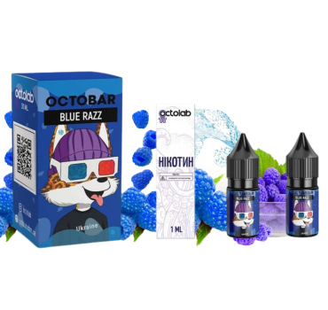 Набір Octobar NFT 10 мл 50 мг Blue Razz