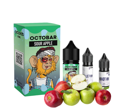 Набір Octobar NFT 30 мл 50 мг Sour Apple